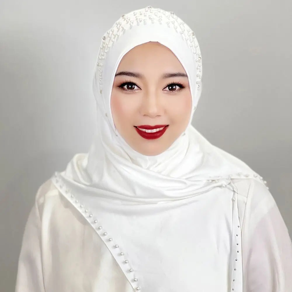 “Soft. Secure. Stunning hijab.''