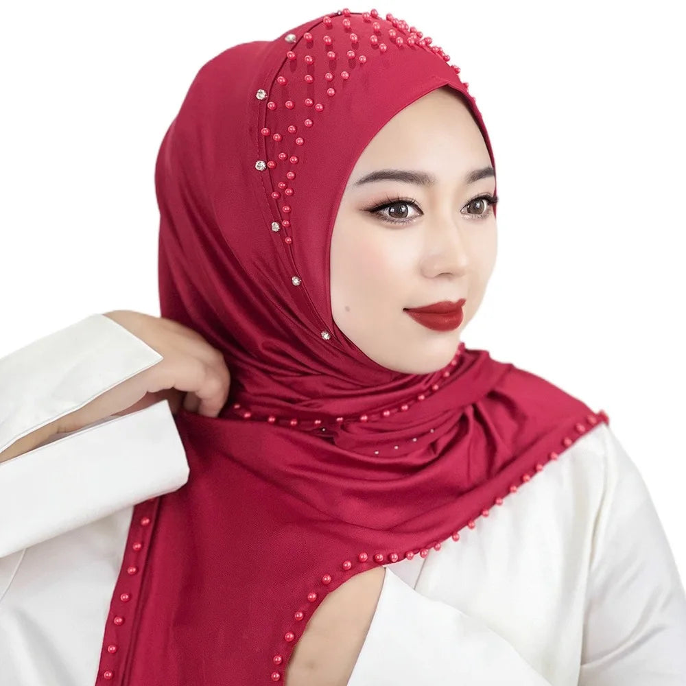 “Soft. Secure. Stunning hijab.''