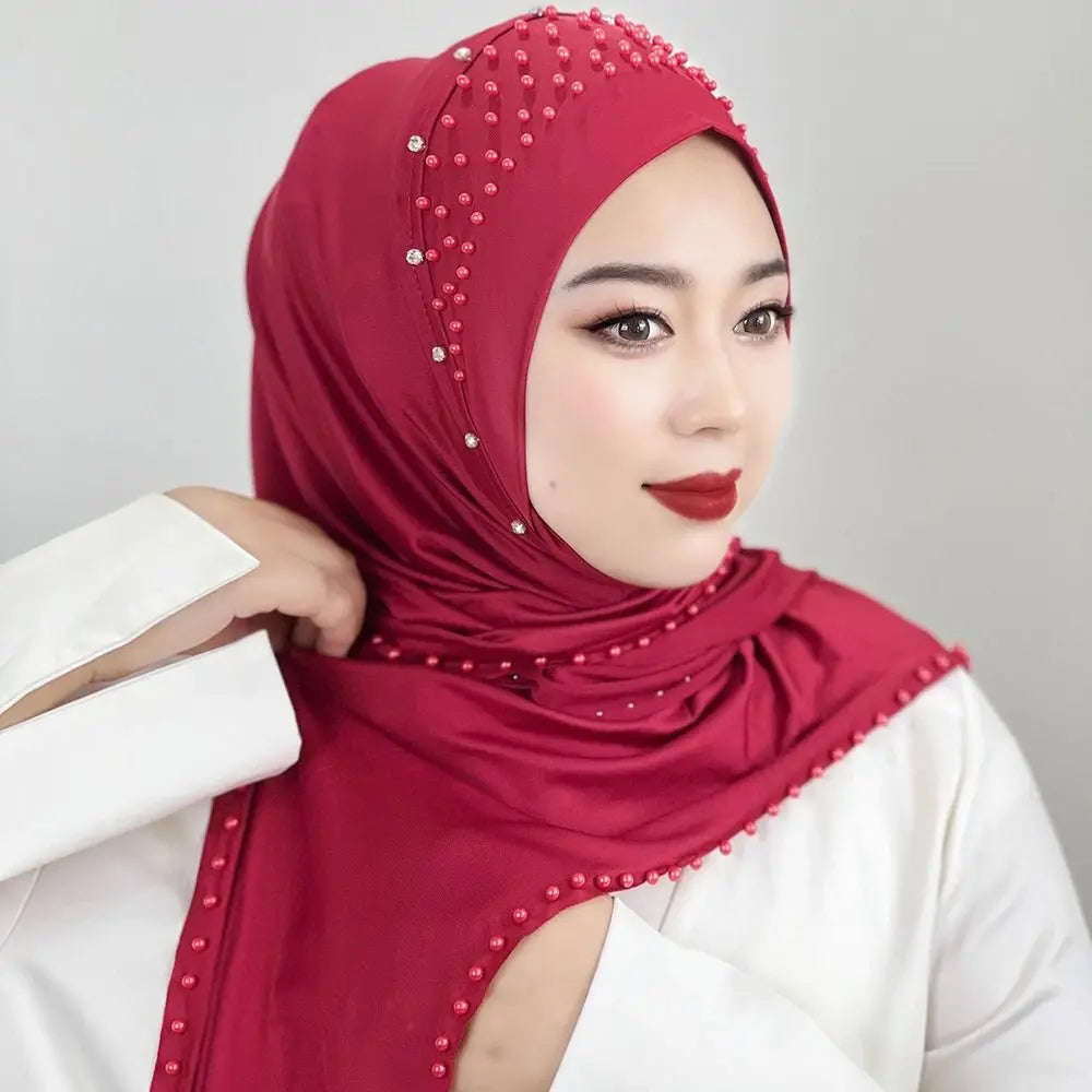 “Soft. Secure. Stunning hijab.''