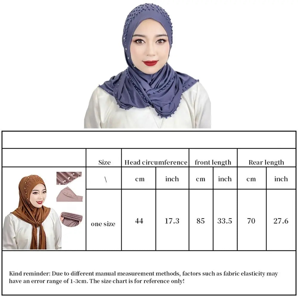 “Soft. Secure. Stunning hijab.''