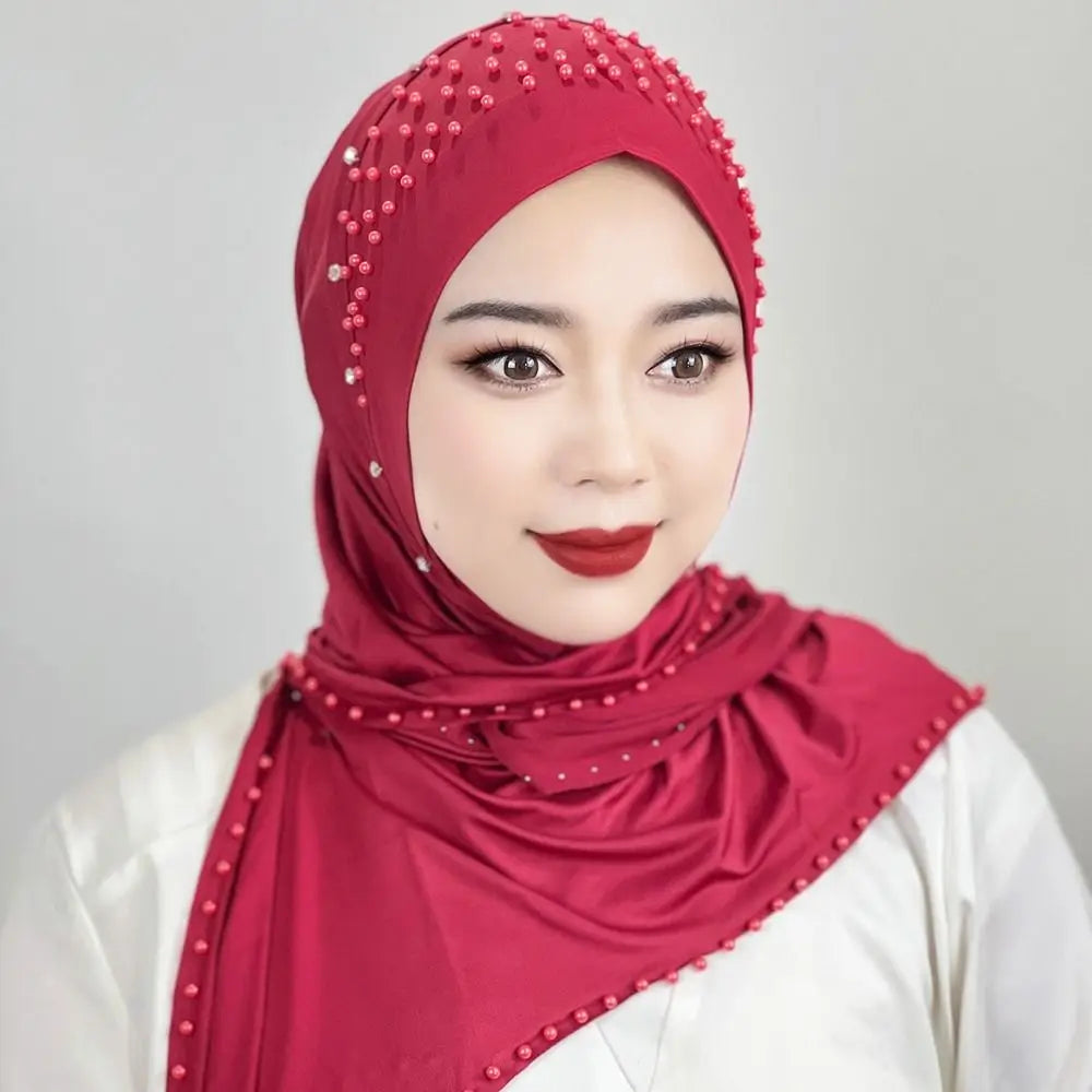“Soft. Secure. Stunning hijab.''