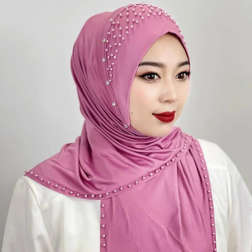 “Soft. Secure. Stunning hijab.''