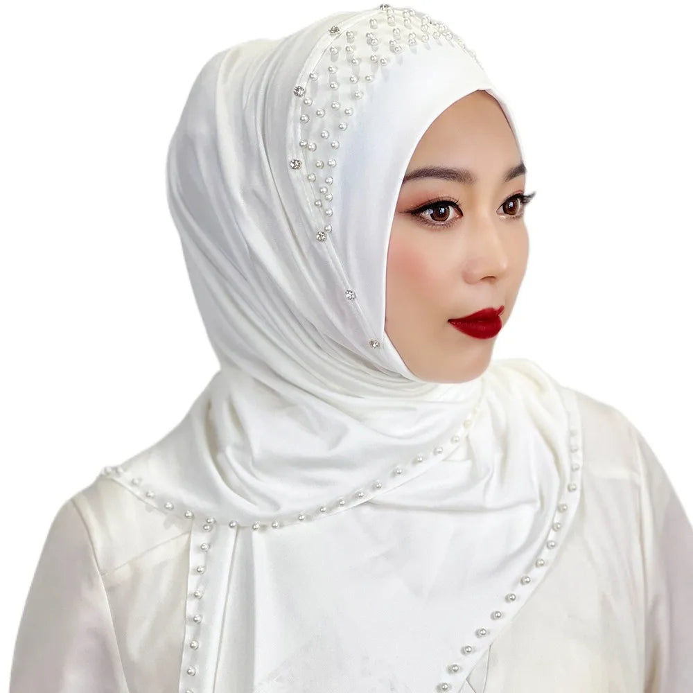 “Soft. Secure. Stunning hijab.''