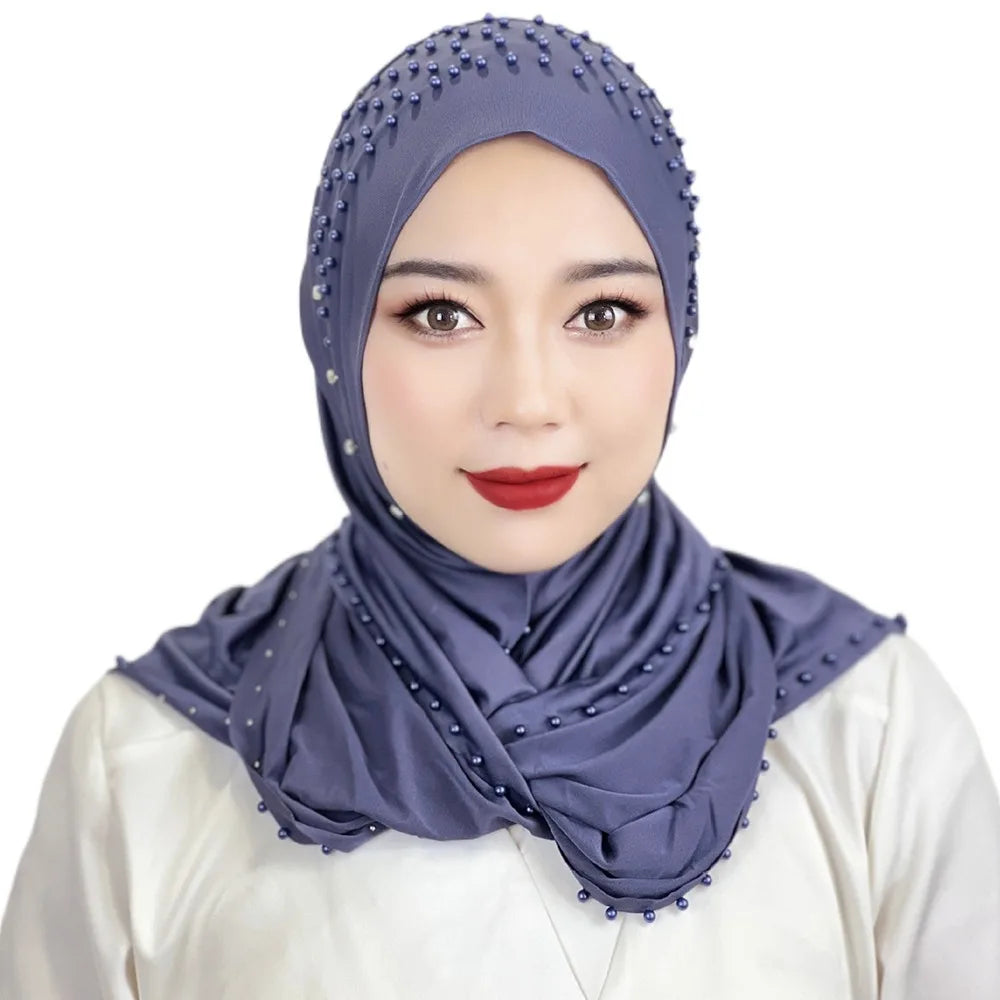 “Soft. Secure. Stunning hijab.''