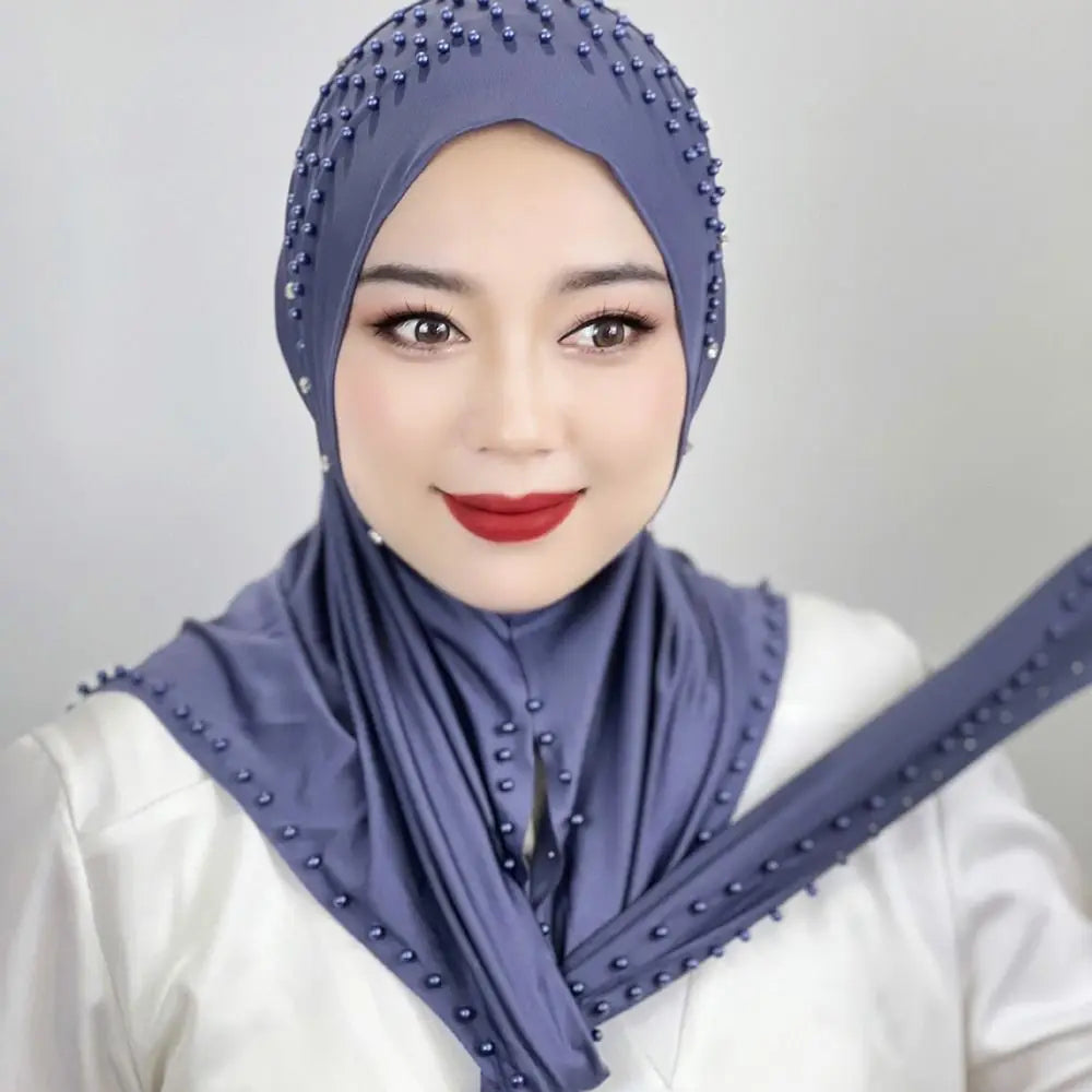 “Soft. Secure. Stunning hijab.''