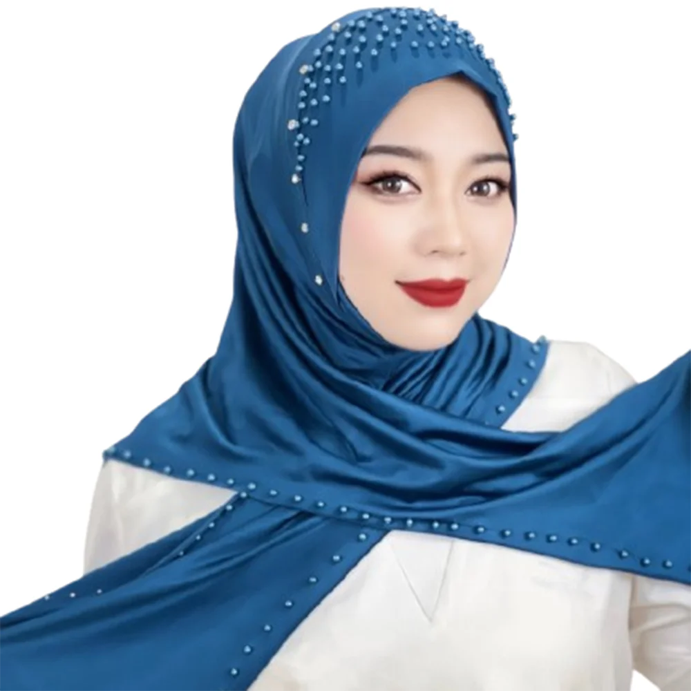 “Soft. Secure. Stunning hijab.''