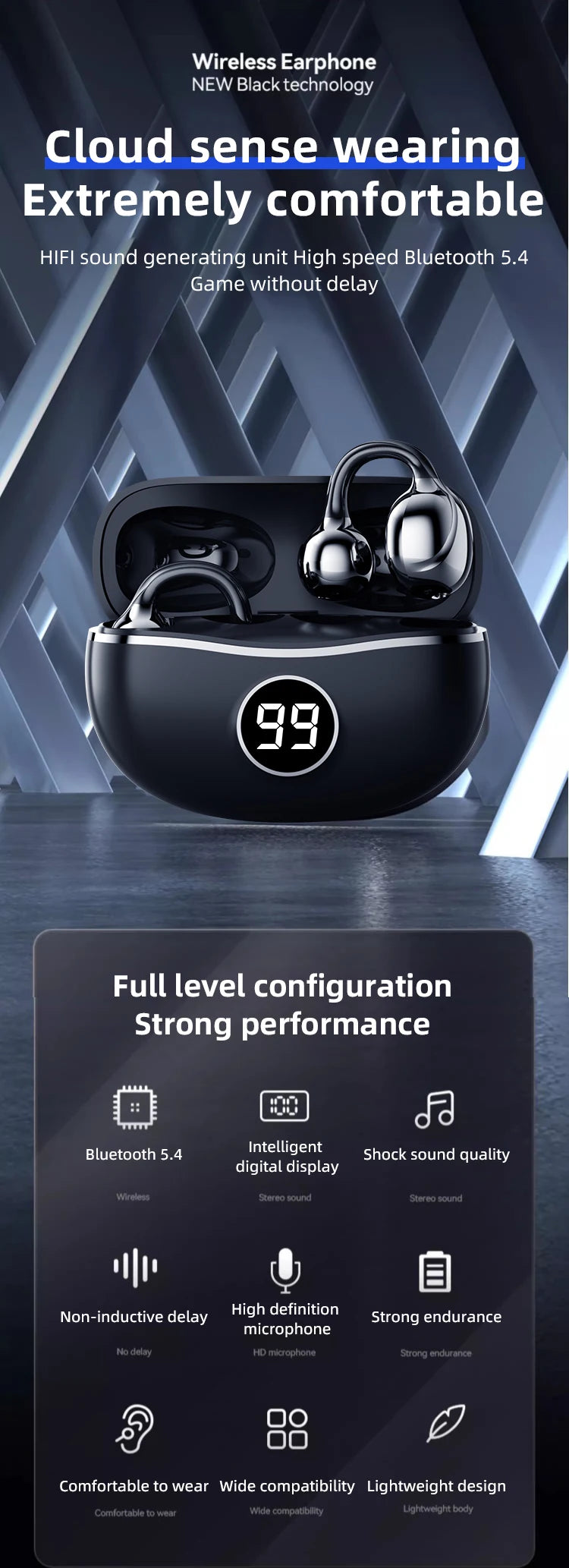 ClipTune Wireless control, crisp sound, total freedom.