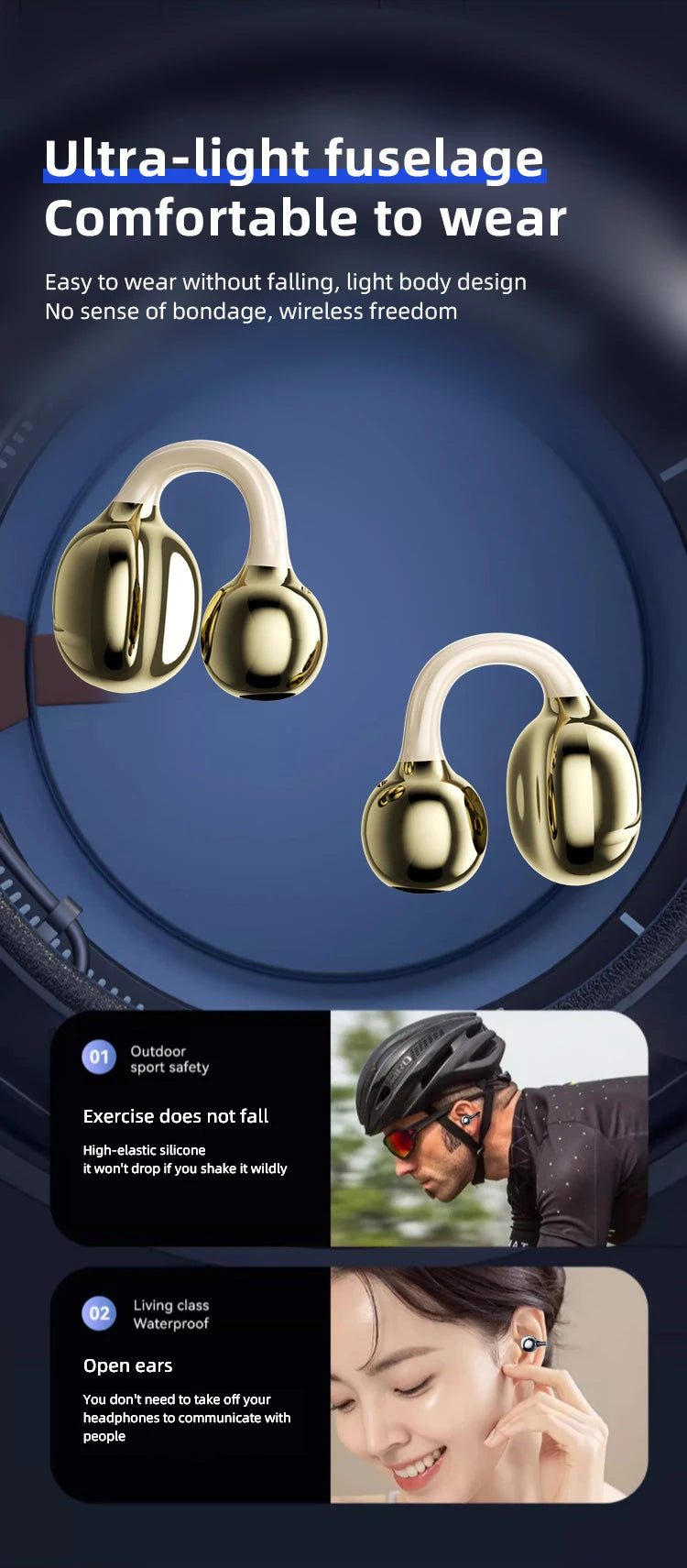 ClipTune Wireless control, crisp sound, total freedom.