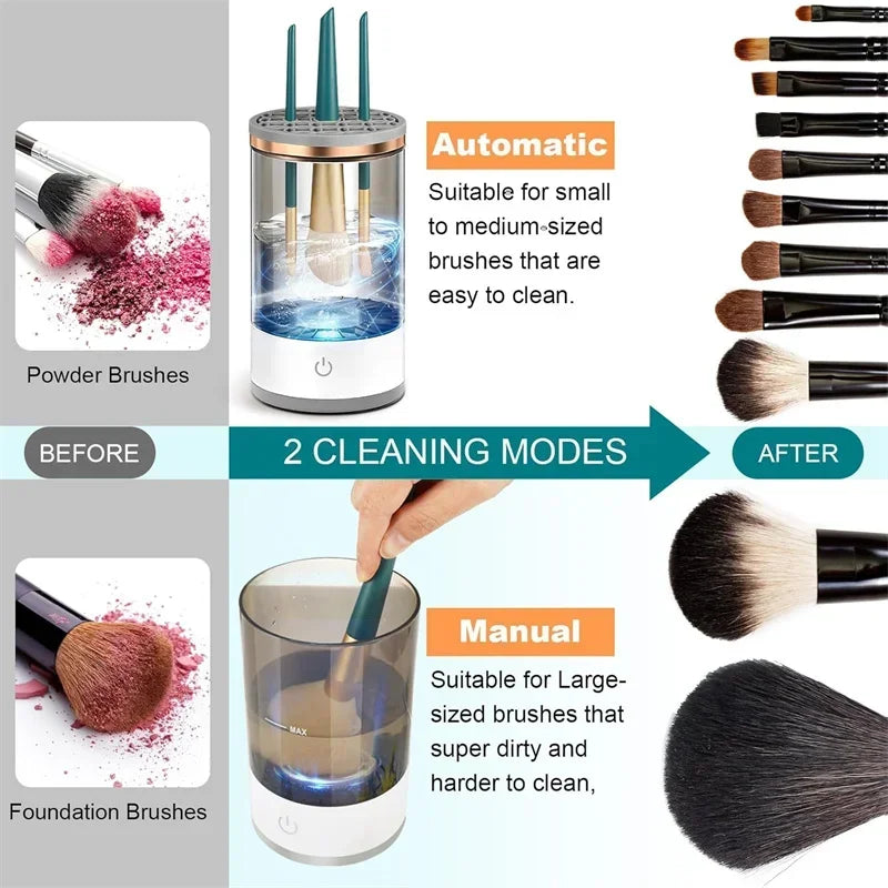 “Luxury cleaning for your beauty tools.”