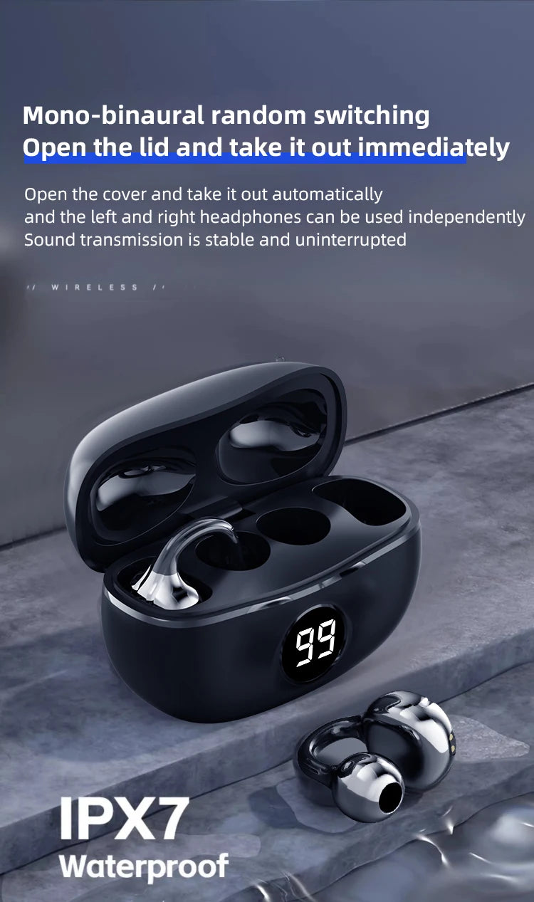 ClipTune Wireless control, crisp sound, total freedom.