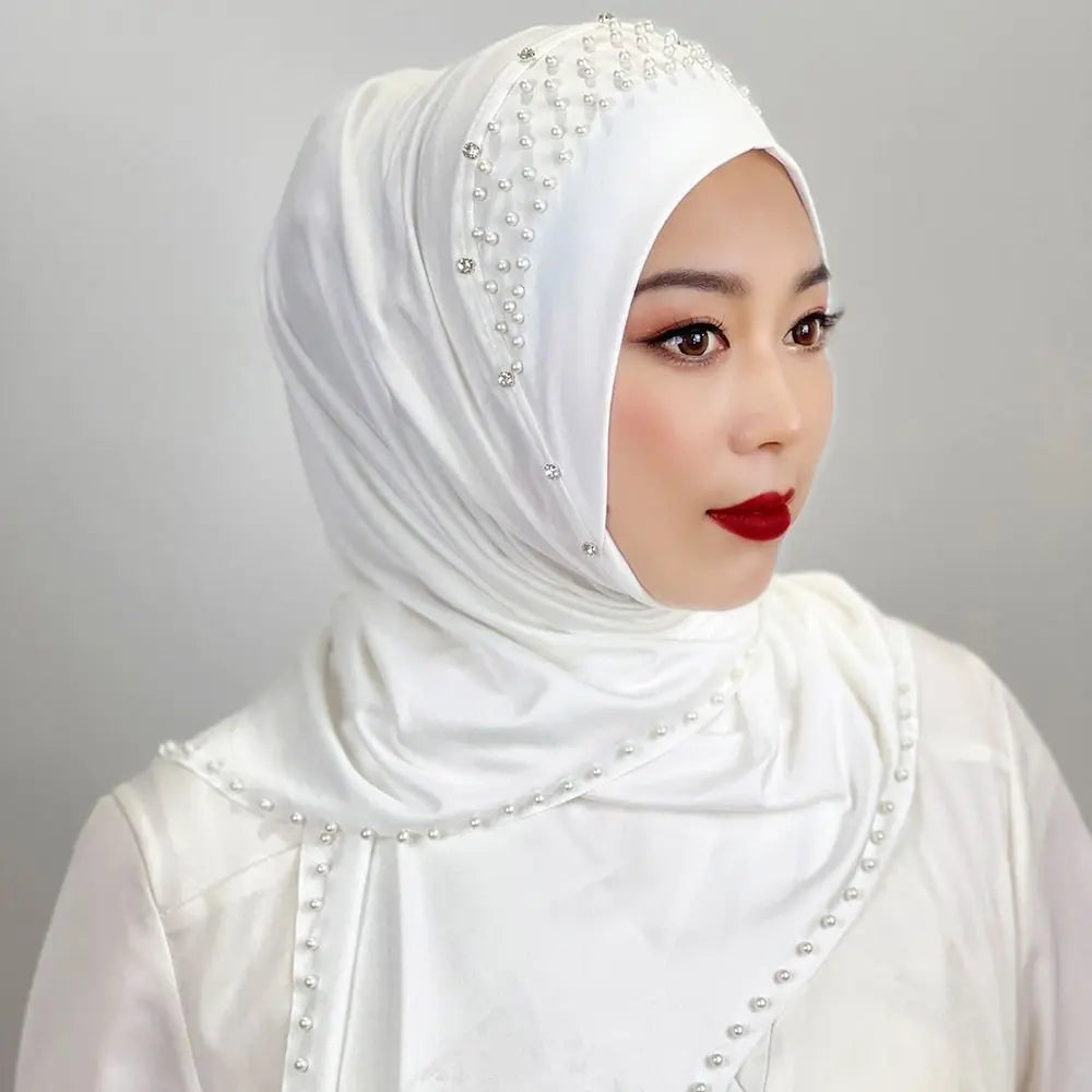 “Soft. Secure. Stunning hijab.''