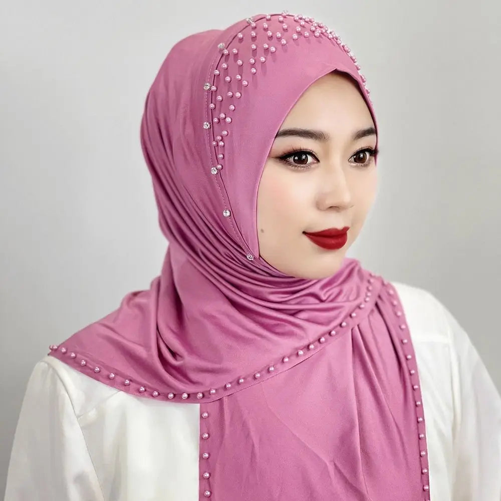 “Soft. Secure. Stunning hijab.''